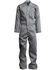 Image #1 - Lapco Men's FR Light Weight Deluxe Long Sleeve Coveralls - Big & Tall, Grey, hi-res