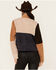 Image #4 - Cleo + Wolf Women's Carter Colorblock Suede Zip-Up Jacket, Bark, hi-res