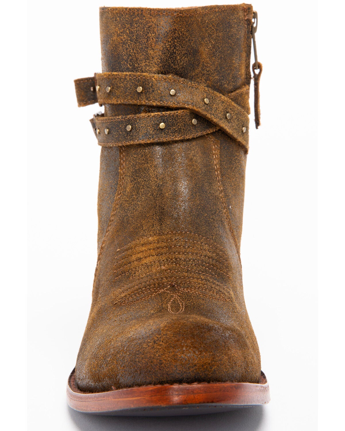 Image #4 - Shyanne Women's Collins Tan Booties - Medium Toe, , hi-res