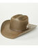 Image #1 - Charlie 1 Horse X Lainey Wilson Women's Hold My Halo Straw Cowboy Hat, Silver, hi-res