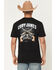 Image #1 - Cody James Men's Cross Guns Short Sleeve Graphic T-Shirt, Black, hi-res