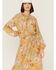 Image #2 - Show Me Your Mumu Women's Cait Midi Groovy Blooms Midi Dress, Multi, hi-res