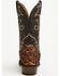 Image #5 - Dan Post Men's Exotic Pirarucu Western Boots - Round Toe, Chocolate, hi-res