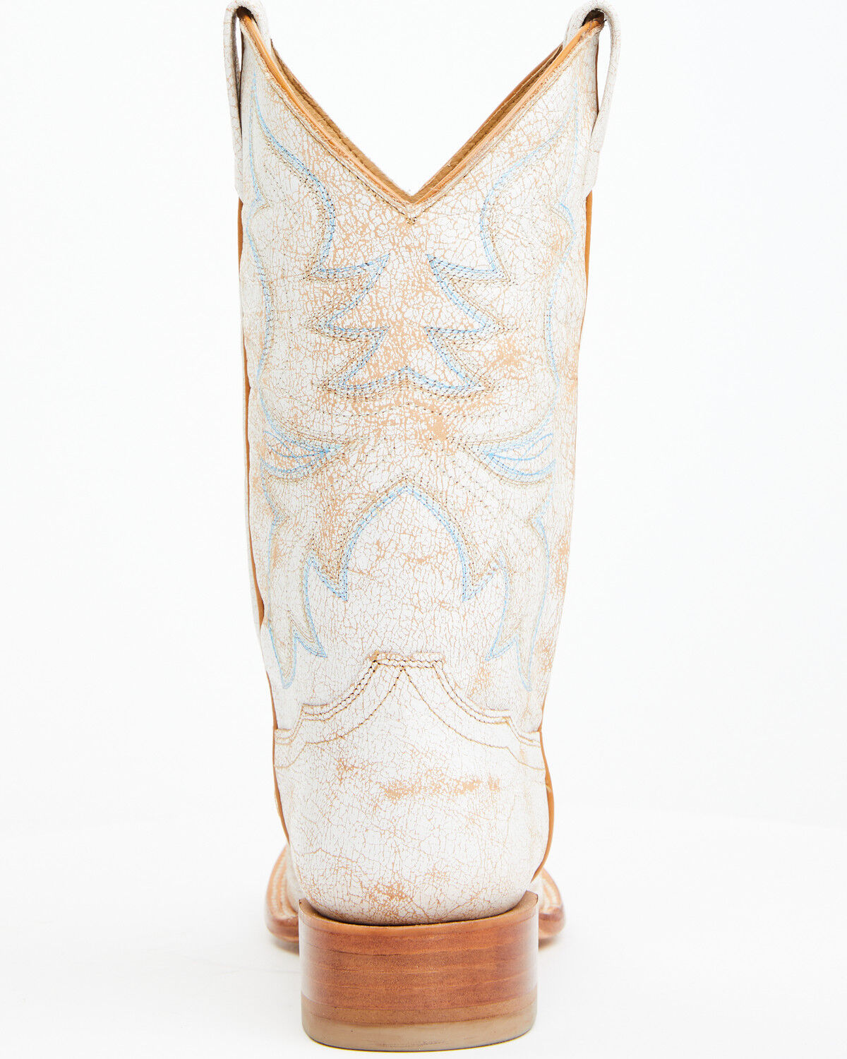Image #5 - Shyanne Women's Sahara Western Boots - Broad Square Toe, Ivory, hi-res