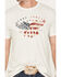 Cody James Men's Born Free Short Sleeve Graphic T-Shirt, Tan, hi-res