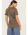 Image #4 - Kerusso Women's Sweet Tea Short Sleeve Graphic Tee, Brown, hi-res