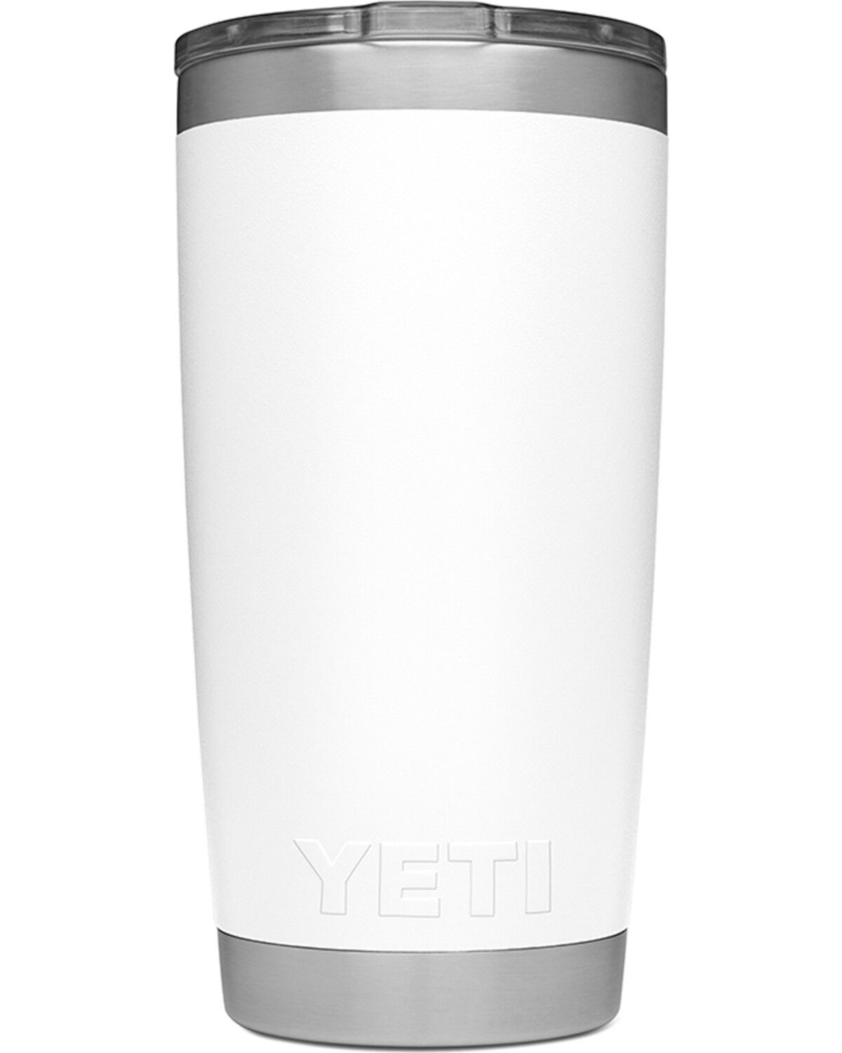Image #3 - YETI Rambler® MagSlider™ Lid 20oz Tumbler, White, hi-res
