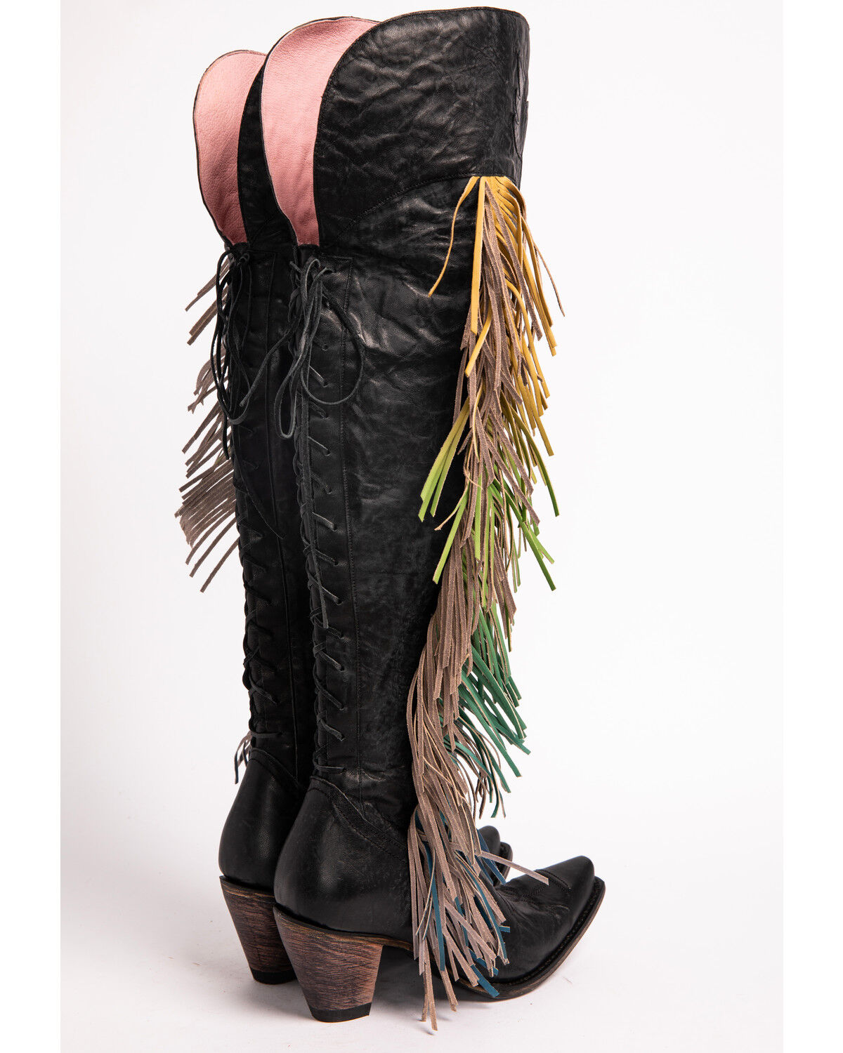 Image #7 - Junk Gypsy by Lane Women's Spirit Animal Tall Boots - Snip Toe, Black, hi-res