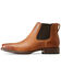 Image #2 - Ariat Men's Booker Ultra Chelsea Boots - Square Toe, Brown, hi-res