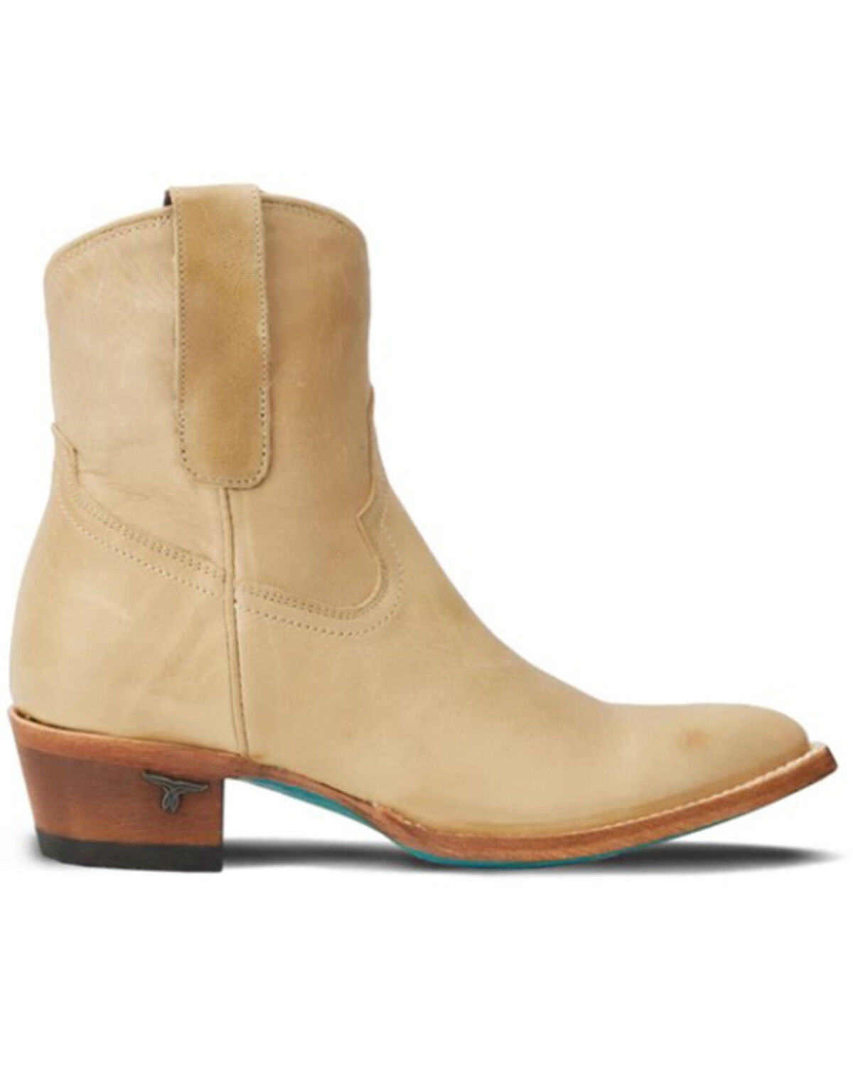 Image #2 - Lane Women's Emma Jane Western Booties - Snip Toe, Brown, hi-res