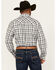 Image #4 - Wrangler Retro Men's Plaid Print Long Sleeve Snap Western Shirt - Tall, Grey, hi-res