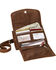 American West Tan Desert Wildflower Small Crossbody Bag/Wallet, Tan, hi-res