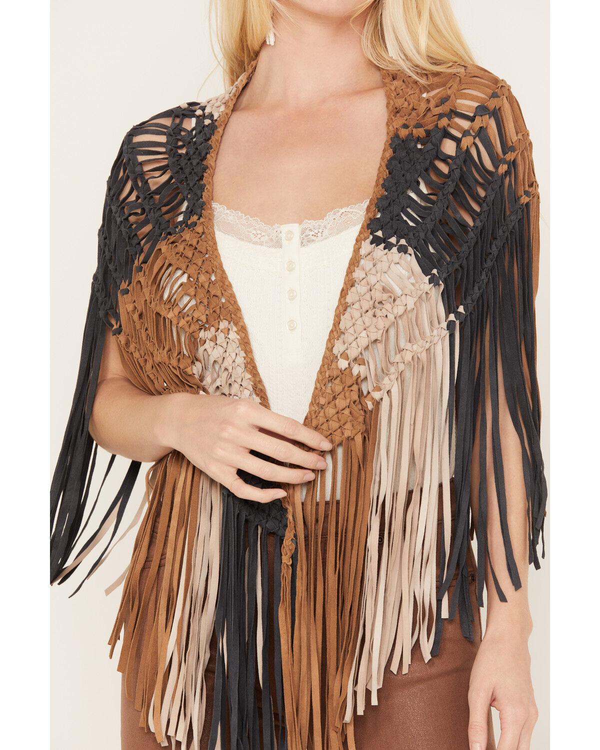 Image #3 - Idyllwind Women's Crazy Horse Shawl, Brown, hi-res