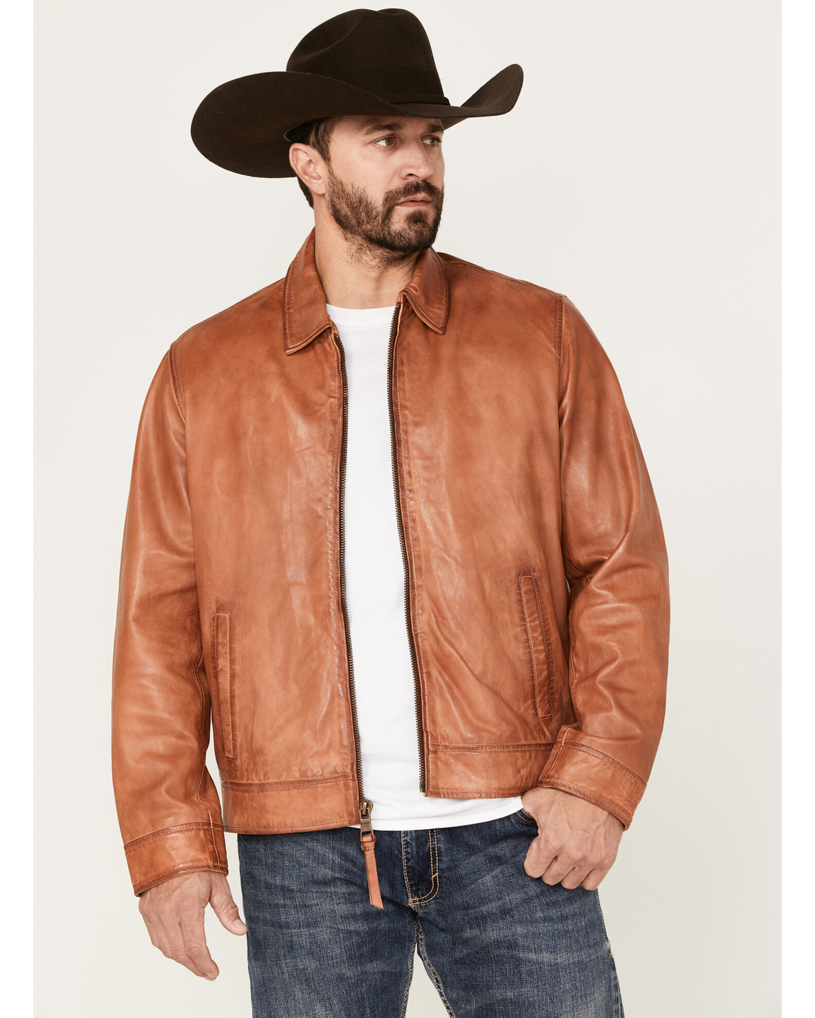 Scully men's deals leather jacket