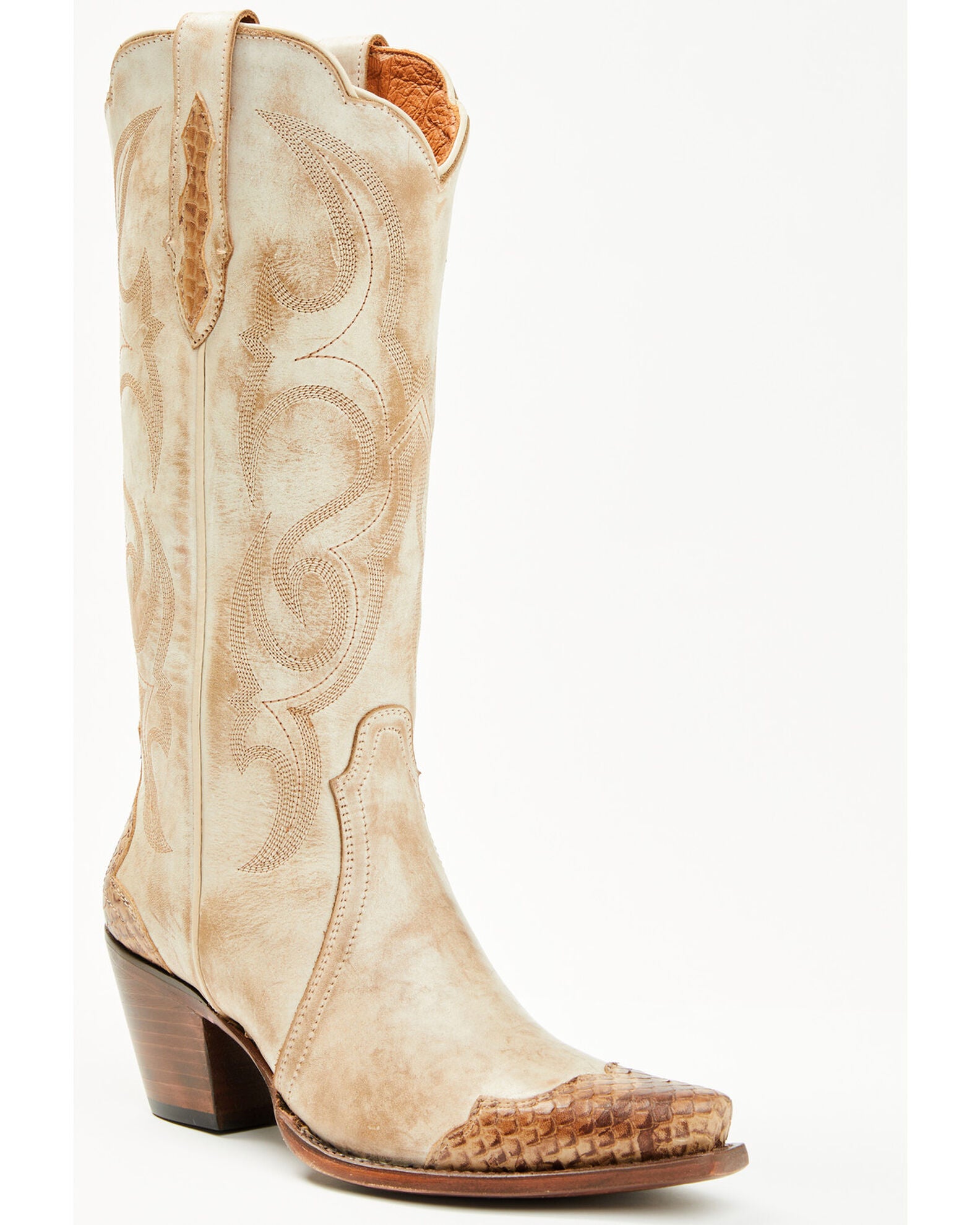 Idyllwind Women's Sanded Sky Western Boots - Snip Toe, Taupe