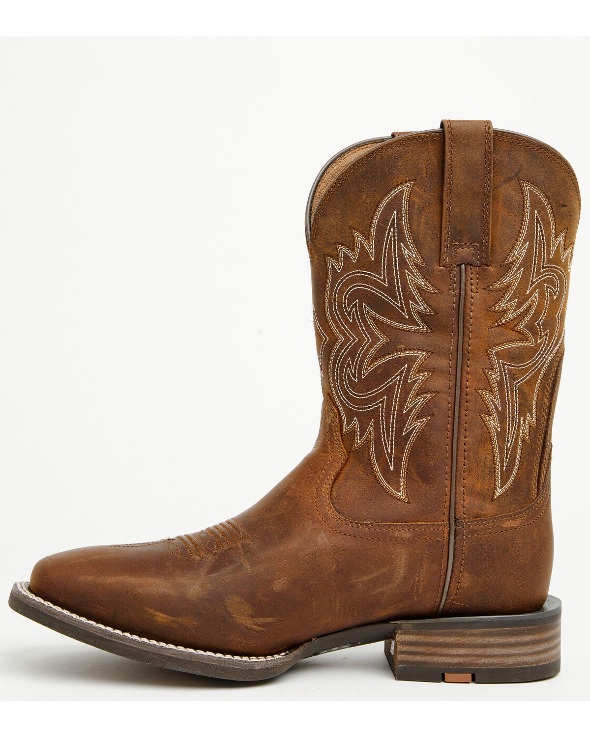 Image #3 - Ariat Men's Big Rig Performance Western Boots - Broad Square Toe, Brown, hi-res