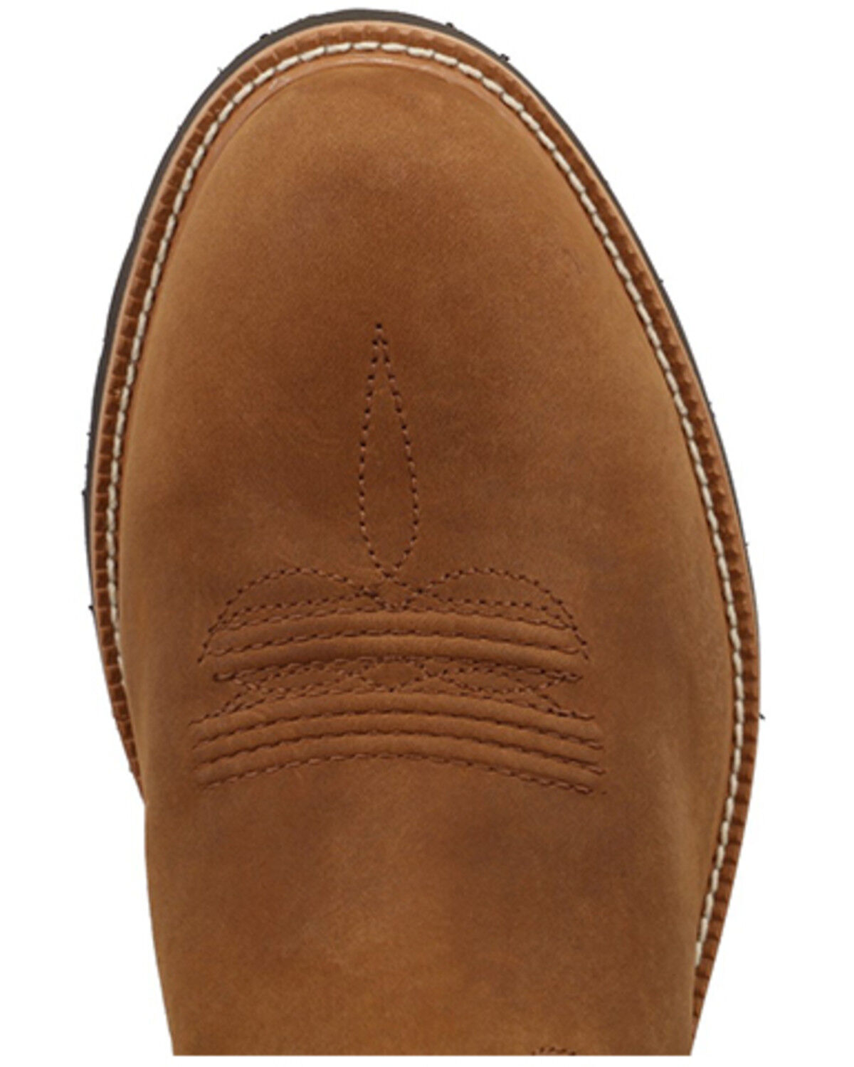 Image #6 - Twisted X Men's 12" Western Work Boots - Nano Toe, Taupe, hi-res
