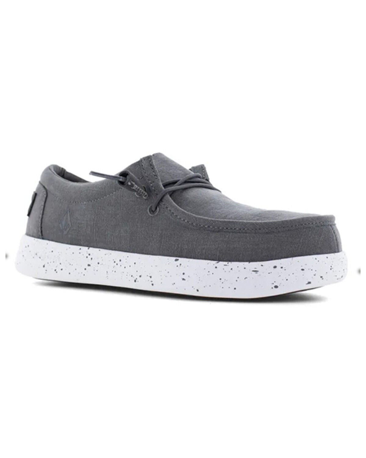 Volcom Women's Metal Free Slip-On Work Shoes - Composite Toe, Dark Grey, hi-res