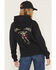 Image #1 - Troll Co Women's Rosie World Work Hoodie, Black, hi-res