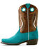 Image #2 - Ariat Boys' Futurity Fort Worth Western Boots - Square Toe , Blue, hi-res