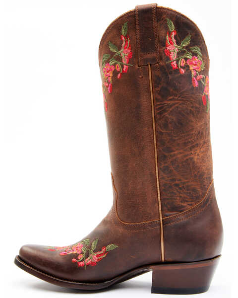Image #4 - Shyanne Women's Frida Western Boots - Round Toe, Brown, hi-res