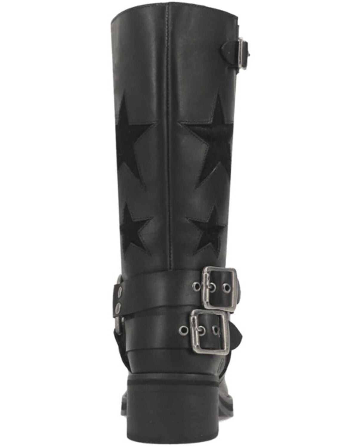 Image #5 - Dingo Women's Blacklist Star Inlay Harness Boots - Round Toe, , hi-res
