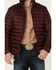 Image #3 - Rodeo Clothing Men's Burgundy & Gray Quilted Zip-Front Puffer Jacket , , hi-res