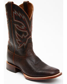 Cody James Men's Big Daddy Western Boots - Wide Square Toe, Chocolate, hi-res