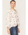 Image #2 - Ariat Women's Cactus Print Long Sleeve Button Down Blouse, , hi-res