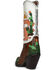 Image #3 - Jeffrey Campbell Women's Desierto Desertscape Inlay Western Boot - Snip Toe, Brown, hi-res