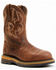 Image #1 - Cody James Men's Disrupter AAA Tyche Crunch Time Waterproof Work Boots - Composite Toe, Red, hi-res