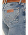 Image #2 - Wrangler Retro Women's Donna Medium Wash Mid Rise Trouser Stretch Denim Jeans, Medium Wash, hi-res