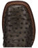 Image #6 - Dan Post Men's Exotic Ostrich Western Boots - Square Toe, Grey, hi-res