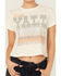 Image #3 - Idyllwind Women's Y'all Embellished Short Sleeve Cropped Graphic Tee, Ivory, hi-res