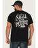 Image #1 - Buckwear Men's NRA Badge Short Sleeve Graphic T-Shirt, Black, hi-res