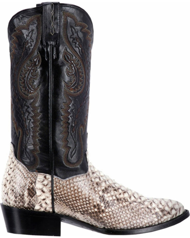 Dan Post Natural Omaha Python Cowboy Boots Medium Toe Country Outfitter