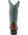 Image #5 - Ferrini Men's Caiman Print Performance Western Boots - Broad Square Toe , Rust Copper, hi-res