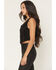 Image #2 - Idyllwind Women's Studded Button-Down Vest, Black, hi-res