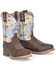 Image #1 - Tin Haul Boys' Geronimo Western Boots - Broad Square Toe, , hi-res