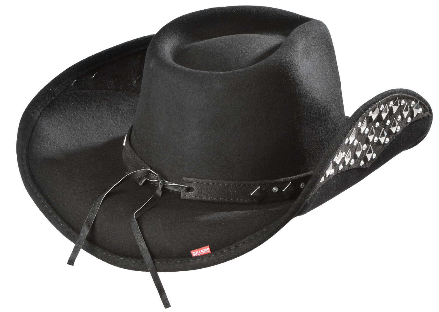 Image #3 - Bullhide Let's Get Loud Wool Cowgirl Hat, Black, hi-res