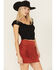 Image #2 - Free People Women's Love You More Tee, Black, hi-res