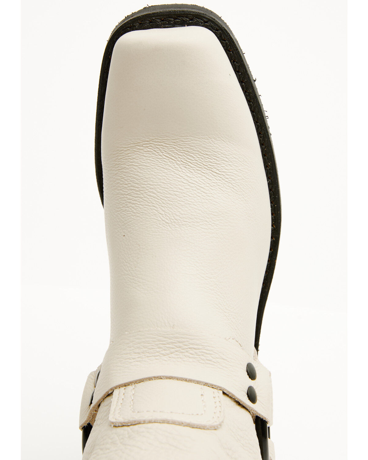 Image #6 - Frye Women's Harness 12R Boots - Square Toe, Stone, hi-res