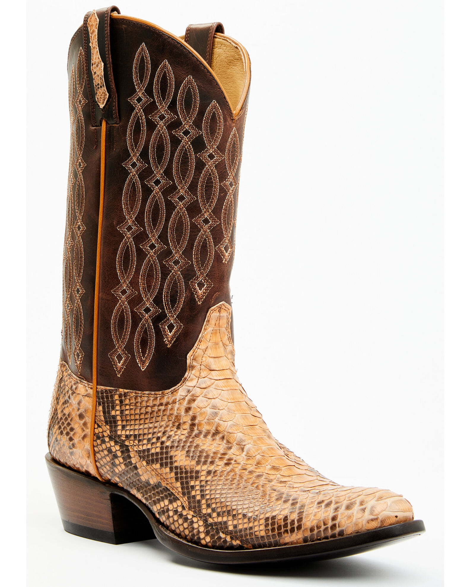 Men's python cowboy boots shop