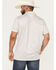 Image #4 - Rock & Roll Denim Men's Geo Print Short Sleeve Button-Down Stretch Polo Shirt, Natural, hi-res