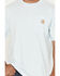 Image #3 - Carhartt Men's Loose Fit Heavyweight Short Sleeve Pocket T-Shirt, Light Blue, hi-res