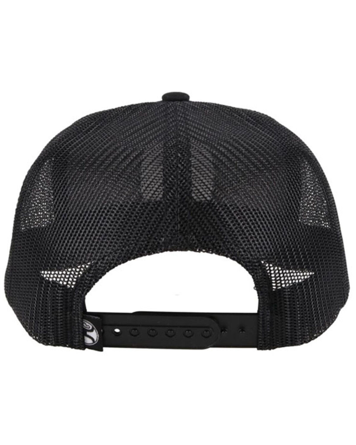 Image #2 - Hooey Men's Zenith Logo Patch Trucker Cap, Black, hi-res