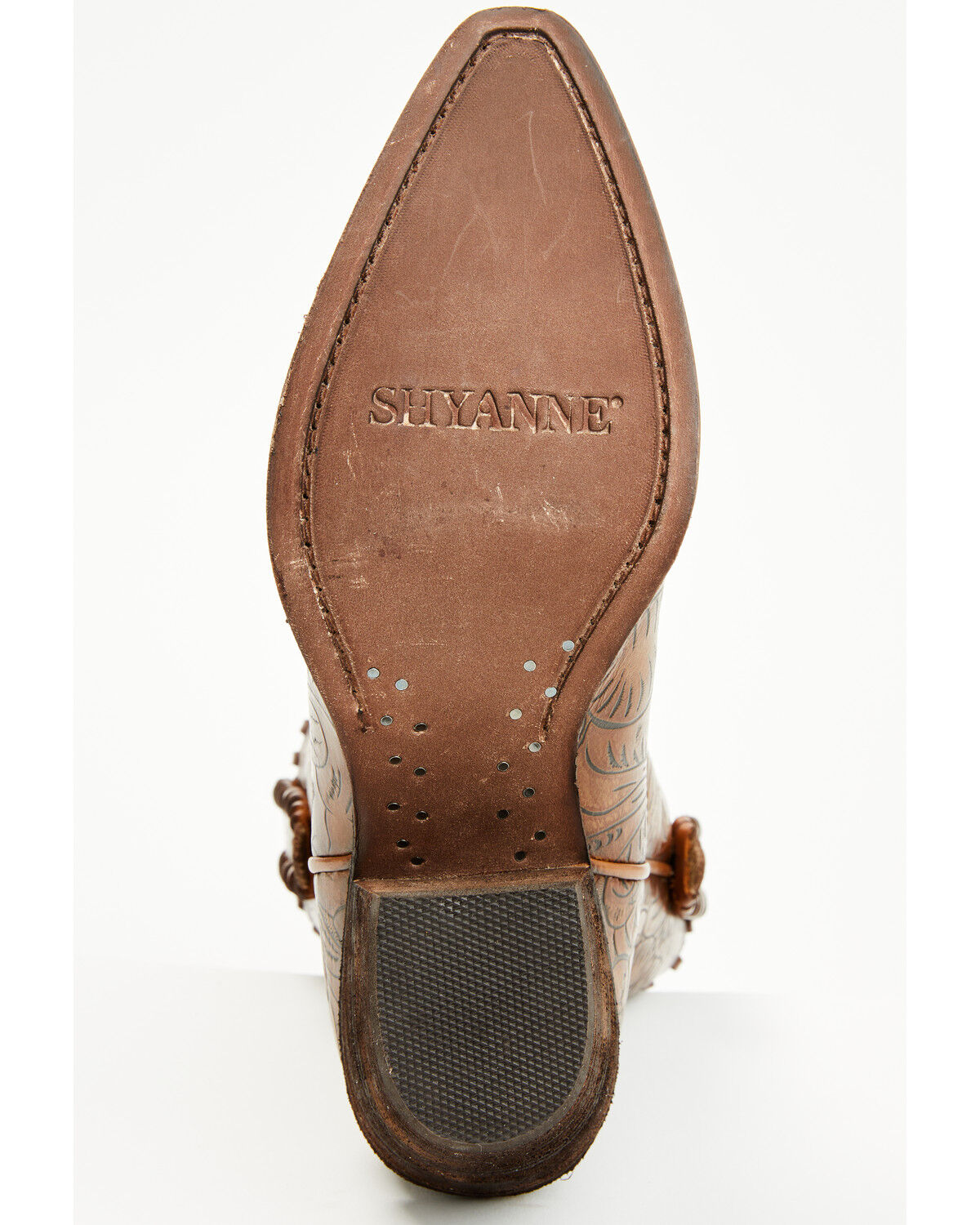 Image #7 - Shyanne Women's Tabita Western Fashion Booties - Snip Toe, Brown, hi-res