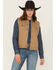 Image #1 - Shyanne Women's Twill Button-Down Utility Vest, Tan, hi-res