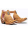 Junk Gypsy By Lane Women's Kiss Me At Midnight Western Fashion Mule Booties - Snip Toe , Camel, hi-res