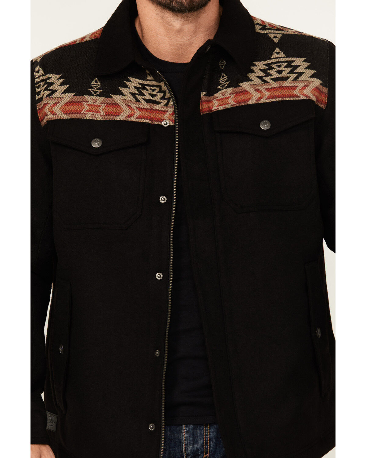 Image #3 - Moonshine Spirit Men's Sierra Negra 2 Shirt Jacket, Black, hi-res